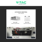 Immagine 11 - V-Tac VT-48200B Batteria Rack BMS LiFePO4 48V 200Ah 9,60kWh per Inverter Impianto Fotovoltaico CEI 0-21 - SKU 11523