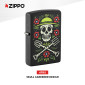 Immagine 2 - Zippo Accendino a Benzina Ricaricabile e Antivento con Fantasia Skull Gardener Design - mod. 47152