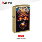 Immagine 2 - Zippo Accendino a Benzina Ricaricabile e Antivento con Fantasia Skull Design - mod. 46715