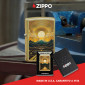 Immagine 6 - Zippo Accendino a Benzina Ricaricabile e Antivento con Fantasia Through the Mountains Design - mod. 47137