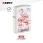 Immagine 2 - Zippo Accendino a Benzina Ricaricabile e Antivento con Fantasia Guy Harvey Flamingos Design - mod. 47103