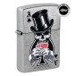 Immagine 1 - Zippo Accendino a Benzina Ricaricabile e Antivento con Fantasia Rick Rietveld Ace of Spades Design - mod. 47112