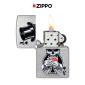 Immagine 5 - Zippo Accendino a Benzina Ricaricabile e Antivento con Fantasia Rick Rietveld Ace of Spades Design - mod. 47112