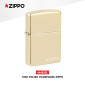Immagine 2 - Zippo Accendino a Benzina Ricaricabile e Antivento con Fantasia Classic Champagne Zippo - mod. 46682ZL