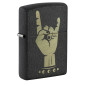 Immagine 1 - Zippo Accendino a Benzina Ricaricabile e Antivento con Fantasia Rock on Design - mod. 47008
