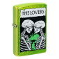 Immagine 1 - Zippo Accendino a Benzina Ricaricabile e Antivento con Fantasia The Lovers Design - mod. 47169