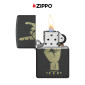Immagine 5 - Zippo Accendino a Benzina Ricaricabile e Antivento con Fantasia Rock on Design - mod. 47008