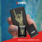 Immagine 6 - Zippo Accendino a Benzina Ricaricabile e Antivento con Fantasia Rock on Design - mod. 47008