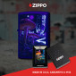Immagine 6 - Zippo Accendino a Benzina Ricaricabile e Antivento con Fantasia Glowing Mushroom Design - mod. 46947