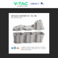 Immagine 14 - Zavorra di Supporto Riempibile e Impilabile Landatu Solar per Pannelli Fotovoltaici in HDPE Inclinazione 15° Capacità 90L/200KG