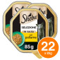 Immagine 1 - Sheba Selezione in Salsa Cibo per Gatti al Gusto Pollame - 22 Vaschette da 85g