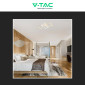 Immagine 4 - V-TAC VT-7718 Plafoniera LED a Superficie 70W SMD Changing Color CCT Dimmerabile con Telecomando Colore Bianco - SKU 23395