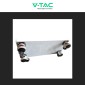 Immagine 5 - V-Tac Base con Ruote per Batteria Colore Bianco - SKU 12711