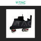 Immagine 5 - V-Tac Base con Ruote per Batteria Colore Nero - SKU 12712
