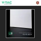 Immagine 9 - V-Tac VT-61020 10 Pannelli LED Quadrati 60x60 20W SMD a Incasso - SKU 24280 / 24281