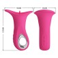 Immagine 3 - Pretty Love Clyde Vibratore per Stimolazione del Clitoride in Silicone Ricaricabile USB Waterproof 12 modalità