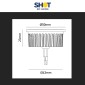 Immagine 4 - Bot Lighting Modulo LED Slim 5W SMD Ø50 Changing Color CCT 3in1 per Portafaretti GU10 - mod. LD4SPT065K