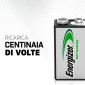 Immagine 5 - Energizer Accu Recharge Power Plus HR22 L6LR61 E-Block Transistor 9V Pila Ricaricabile NiMH 175mAh - Blister da 1 Batteria