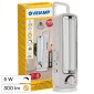 Immagine 1 - Velamp Lampada LED 5W Portatile con Luce di Emergenza Anti Black Out a Batteria Ricaricabile - mod. IR162