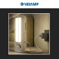 Immagine 4 - Velamp Lampada LED 5W Portatile con Luce di Emergenza Anti Black Out a Batteria Ricaricabile - mod. IR162