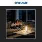 Immagine 5 - Velamp Lampada LED 5W Portatile con Luce di Emergenza Anti Black Out a Batteria Ricaricabile - mod. IR162