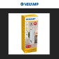 Immagine 12 - Velamp Lampada LED 5W Portatile con Luce di Emergenza Anti Black Out a Batteria Ricaricabile - mod. IR162