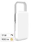 Immagine 1 - CFG Slide 900 Lampada LED 17W Portatile con Luce di Emergenza SMD Ricaricabile Dimmerabile Anti-Blackout Grigia - mod. EL179