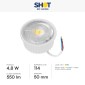 Immagine 2 - Bot Lighting Modulo LED Slim 4,8W SMD Ø50 Changing Color CCT 3in1 per Portafaretti GU10 - mod. LD4SPT063K