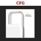Immagine 5 - CFG Slide 900 Lampada LED 17W Portatile con Luce di Emergenza SMD Ricaricabile Dimmerabile Anti-Blackout Grigia - mod. EL179