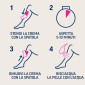 Immagine 3 - Veet Pure Crema Depilatoria Idratante con Tecnologia Silky Fresh per Pelli Sensibili - Flacone da 400ml