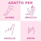 Immagine 3 - Veet Pure Strisce Depilatorie Gambe e Corpo con Formula Ipoallergenica - Confezione da 16 Strisce