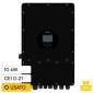 Immagine 1 - V-Tac Deye Inverter Trifase Ibrido On-Grid / Off-Grid 10kW IP65 Display LCD Certificato CEI 0-21 Colore Nero - SKU 12307