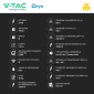 Immagine 10 - V-Tac Deye Inverter Trifase Ibrido On-Grid / Off-Grid 10kW IP65 Display LCD Certificato CEI 0-21 Colore Nero - SKU 12307