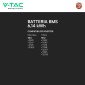 Immagine 3 - V-Tac RW-M61 Batteria BMS LiFePO4 51,2V 6,14kWh Garanzia 10 Anni IP65 per Inverter Impianto Fotovoltaico CEI 0-21 - SKU 11539