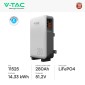 Immagine 2 - V-Tac VT-48280-W2 Batteria BMS LiFePO4 51,2V 280Ah 14,33kWh IP65 per Inverter Impianto Fotovoltaico CEI 0-21 - SKU 11525