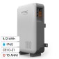 Immagine 1 - V-Tac VT-48100-W2 Batteria BMS LiFePO4 51,2V 100Ah 5,12kWh IP65 per Inverter Impianto Fotovoltaico CEI 0-21 - SKU 11524