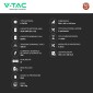 Immagine 3 - V-Tac VT-OHS-HV100 Kit 8 Batterie BMS Stack LiFePO4 40kWh Alta Tensione Garanzia 10 Anni IP65 CEI 0-21 CEI 0-16 - SKU 120028