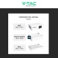 Immagine 5 - V-Tac VT-OHS-HV100 Kit 8 Batterie BMS Stack LiFePO4 40kWh Alta Tensione Garanzia 10 Anni IP65 CEI 0-21 CEI 0-16 - SKU 120028