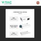 Immagine 5 - V-Tac VT-OHS-HV100 Kit 3 Batterie BMS Stack LiFePO4 15kWh Alta Tensione IP65 CEI 0-16 e CEI 0-21 con Base - SKU 120023
