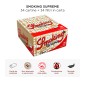 Immagine 2 - PROV-D00001904 - Smoking Supreme Gold King Size Cartine Lunghe Ultrasottili Trasparenti e Filtri in Carta - Box da 24 Libretti
