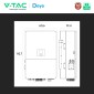 Immagine 5 - V-Tac Deye Inverter Trifase Ibrido On-Grid / Off-Grid 80kW IP65 Garanzia 10 Anni Display LCD CEI 0-21 e CEI 0-16 - SKU 12322
