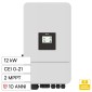 Immagine 1 - V-Tac Deye Inverter Trifase Ibrido On-Grid / Off-Grid 12kW IP65 Garanzia 10 Anni CEI 0-21 Display LCD - SKU 12655