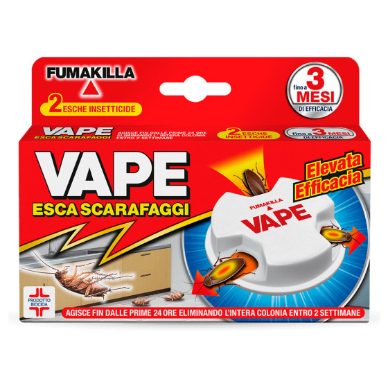 Scarafaggi Stop Esche Insetticide Vape