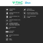Immagine 3 - V-Tac Deye Batteria BMS LiFePO4 51,2V 314Ah 16,08kWh con Ruote Inverter Impianto Fotovoltaico - SKU 12699