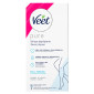Immagine 1 - Veet Pure Strisce Depilatorie Gambe e Corpo con Formula Ipoallergenica - Confezione da 16 Strisce