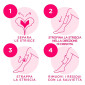 Immagine 2 - Veet Pure Strisce Depilatorie Gambe e Corpo con Formula Ipoallergenica - Confezione da 16 Strisce