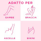 Immagine 3 - Veet Pure Strisce Depilatorie Gambe e Corpo con Formula Ipoallergenica - Confezione da 16 Strisce