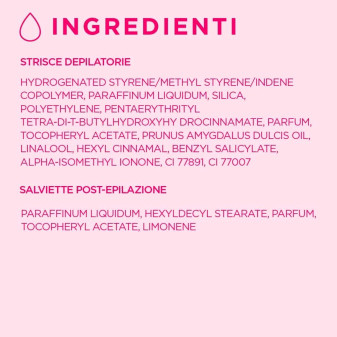 Veet Pure Strisce Depilatorie Gambe e Corpo con Formula Ipoallergenica