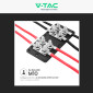 Immagine 4 - V-Tac Bus Bar Scatola di Giunzione per Batterie Bassa Tensione 48V con 8 Bulloni M10 Massimo 600A - SKU 24527