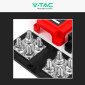 Immagine 5 - V-Tac Bus Bar Scatola di Giunzione per Batterie Bassa Tensione 48V con 8 Bulloni M10 Massimo 600A - SKU 24527